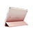 Cover Portafoglio In Pelle con Supporto per Apple iPad Mini 2 Oro Rosa