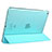 Cover Portafoglio In Pelle con Supporto per Apple iPad Mini 4 Cielo Blu