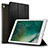 Cover Portafoglio In Pelle con Supporto per Apple iPad Pro 12.9 (2017) Nero