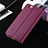 Cover Portafoglio In Pelle con Supporto per Apple iPhone 6 Viola