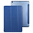 Cover Portafoglio In Pelle con Supporto per Apple New iPad 9.7 (2018) Blu