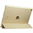 Cover Portafoglio In Pelle con Supporto per Apple New iPad 9.7 (2018) Oro