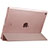 Cover Portafoglio In Pelle con Supporto per Apple New iPad Pro 9.7 (2017) Oro Rosa