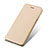 Cover Portafoglio In Pelle con Supporto per Huawei GR3 (2017) Oro