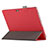 Cover Portafoglio In Pelle con Supporto per Huawei Matebook E 12 Rosso