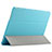 Cover Portafoglio In Pelle con Supporto per Huawei MateBook HZ-W09 Blu