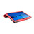 Cover Portafoglio In Pelle con Supporto per Huawei MediaPad M3 Lite 10.1 BAH-W09 Rosso