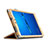 Cover Portafoglio In Pelle con Supporto per Huawei MediaPad M3 Lite 8.0 CPN-W09 CPN-AL00 Oro