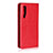 Cover Portafoglio In Pelle con Supporto per Huawei P30 Rosso