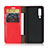 Cover Portafoglio In Pelle con Supporto per Huawei P30 Rosso
