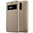 Cover Portafoglio In Pelle con Supporto per LG K10 (2017) Oro