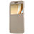 Cover Portafoglio In Pelle con Supporto per Motorola Moto M XT1662 Oro