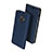 Cover Portafoglio In Pelle con Supporto per Samsung Galaxy A6 (2018) Blu