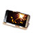 Cover Portafoglio In Pelle con Supporto per Samsung Galaxy Amp Prime J320P J320M Oro