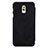 Cover Portafoglio In Pelle con Supporto per Samsung Galaxy J7 Plus Nero