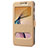 Cover Portafoglio In Pelle con Supporto per Samsung Galaxy J7 Prime Oro