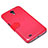 Cover Portafoglio In Pelle con Supporto per Samsung Galaxy Mega 6.3 i9200 i9205 Rosso