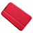 Cover Portafoglio In Pelle con Supporto per Samsung Galaxy Note 2 N7100 N7105 Rosso