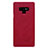 Cover Portafoglio In Pelle con Supporto per Samsung Galaxy Note 9 Rosso