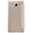 Cover Portafoglio In Pelle con Supporto per Samsung Galaxy On5 G550FY Oro