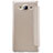 Cover Portafoglio In Pelle con Supporto per Samsung Galaxy On5 Pro Oro