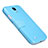 Cover Portafoglio In Pelle con Supporto per Samsung Galaxy S4 i9500 i9505 Blu