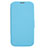 Cover Portafoglio In Pelle con Supporto per Samsung Galaxy S4 i9500 i9505 Blu