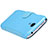 Cover Portafoglio In Pelle con Supporto per Samsung Galaxy S4 IV Advance i9500 Blu