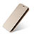 Cover Portafoglio In Pelle con Supporto per Samsung Galaxy S6 Edge SM-G925 Oro