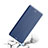 Cover Portafoglio In Pelle con Supporto per Sony Xperia XZs Blu