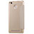 Cover Portafoglio In Pelle con Supporto per Xiaomi Redmi 3S Oro