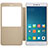 Cover Portafoglio In Pelle con Supporto per Xiaomi Redmi Note 4X Oro