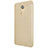 Cover Portafoglio In Pelle con Supporto per Xiaomi Redmi Note 5 Indian Version Oro