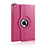 Cover Portafoglio In Pelle con Supporto Rotazione per Apple iPad Air 2 Rosa Caldo