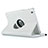 Cover Portafoglio In Pelle con Supporto Rotazione per Apple iPad Mini Bianco