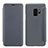 Cover Portafoglio In Pelle con Supporto S01 per Samsung Galaxy S9 Nero