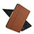 Cover Portafoglio In Pelle con Tastiera per Huawei MediaPad M3 Lite 10.1 BAH-W09 Marrone