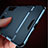 Cover Silicone e Plastica Opaca con Supporto per Huawei Mate 10 Blu