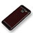Cover Silicone Morbida In Pelle W01 per Samsung Galaxy J6 (2018) J600F Rosso