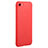 Cover Silicone Morbida Lucido C01 per Apple iPhone SE (2020) Rosso