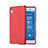 Cover Silicone Morbida Lucido per Sony Xperia Z3+ Plus Rosso