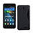 Cover Silicone Morbida S-Line per Huawei Ascend Y635 Dual SIM Nero