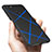 Cover Silicone Morbida Spigato per Huawei Mate 20 Lite Blu