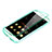 Cover Silicone Trasparente A Flip Morbida per Huawei G7 Plus Verde