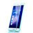Cover Silicone Trasparente A Flip Morbida per Huawei Honor 6X Pro Cielo Blu