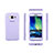 Cover Silicone Trasparente A Flip Morbida per Samsung Galaxy A3 Duos SM-A300F Viola