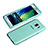 Cover Silicone Trasparente A Flip Morbida per Samsung Galaxy DS A300G A300H A300M Blu