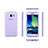 Cover Silicone Trasparente A Flip Morbida per Samsung Galaxy DS A300G A300H A300M Viola