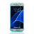 Cover Silicone Trasparente A Flip Morbida per Samsung Galaxy S7 G930F G930FD Cielo Blu