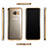 Cover Silicone Trasparente Laterale per Samsung Galaxy S8 Oro